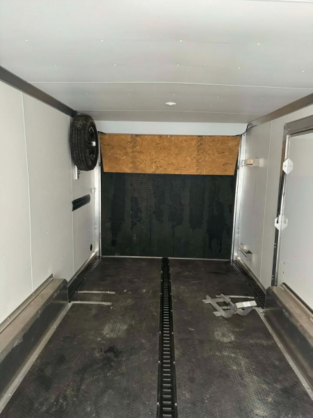 Used 2025 Stealth Trailers 8.5X24 ALUMINUM TRAILER FULL ESCAPE DOOR Car / Racing Trailer
