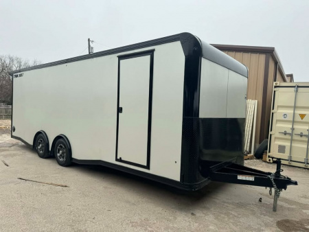 Used 2025 Stealth Trailers 8.5X24 ALUMINUM TRAILER FULL ESCAPE DOOR Car / Racing Trailer