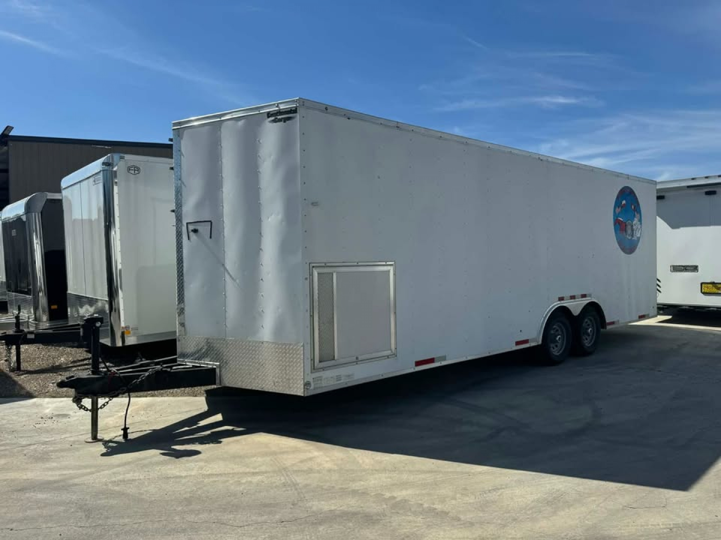 Used USED 2016 Continental Cargo 8.5X24 Car / Racing Trailer AWNING, WINCH, ELECTRIC JACK & MORE!