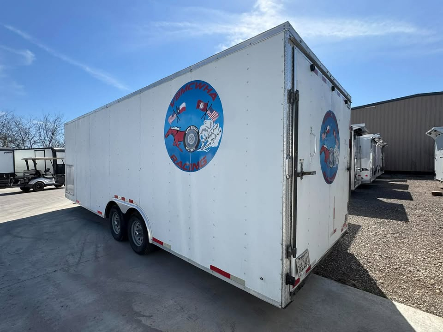 Used USED 2016 Continental Cargo 8.5X24 Car / Racing Trailer AWNING, WINCH, ELECTRIC JACK & MORE!
