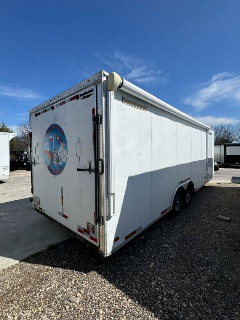 Used USED 2016 Continental Cargo 8.5X24 Car / Racing Trailer AWNING, WINCH, ELECTRIC JACK & MORE!