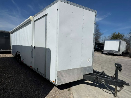 Used USED 2016 Continental Cargo 8.5X24 Car / Racing Trailer AWNING, WINCH, ELECTRIC JACK & MORE!