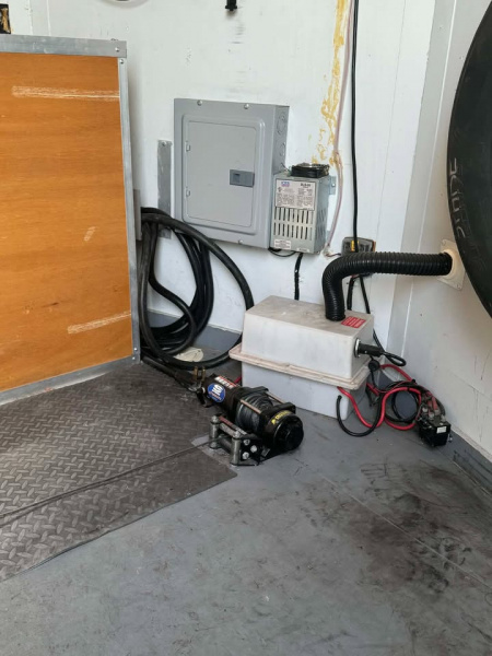 Used USED 2016 Continental Cargo 8.5X24 Car / Racing Trailer AWNING, WINCH, ELECTRIC JACK & MORE!