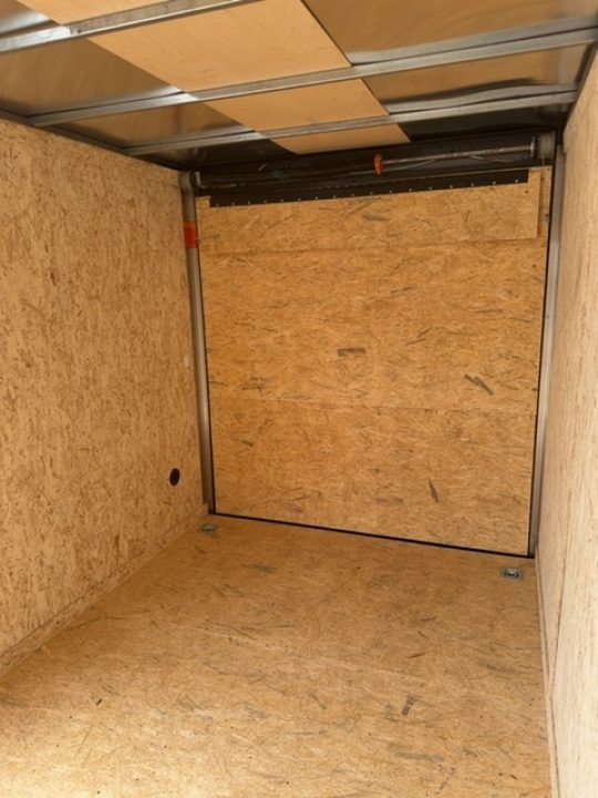 New 2026 Cargo Express 7 x 12 3.5K EX DLX Flat Top V-Nose Enclosed Trailer