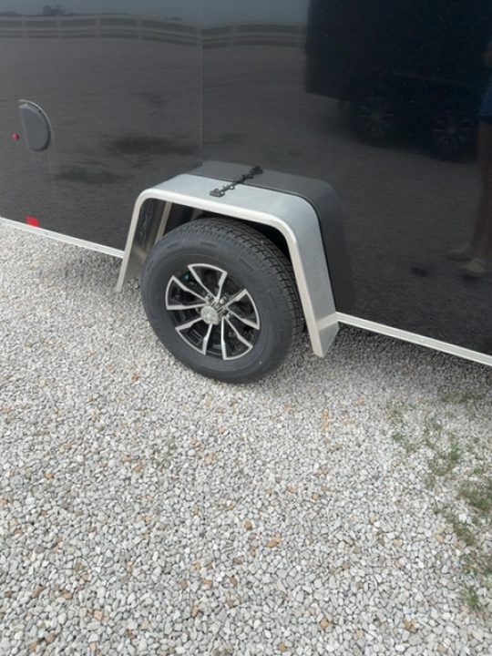New 2026 Cargo Express 7 x 12 3.5K EX DLX Flat Top V-Nose Enclosed Trailer