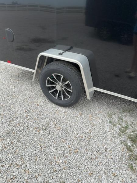 New 2026 Cargo Express 7 x 12 3.5K EX DLX Flat Top V-Nose Enclosed Trailer