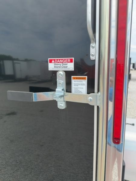 New 2026 Cargo Express 7 x 12 3.5K EX DLX Flat Top V-Nose Enclosed Trailer