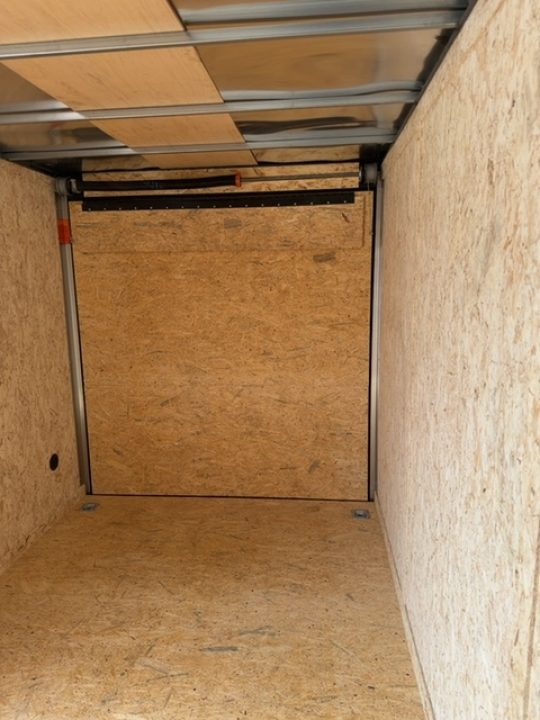 New 2026 Cargo Express 7 x 12 3.5K EX DLX Flat Top V-Nose Enclosed Trailer