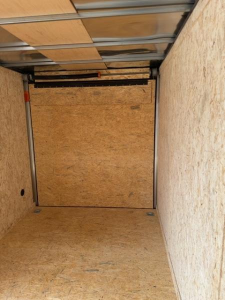 New 2026 Cargo Express 7 x 12 3.5K EX DLX Flat Top V-Nose Enclosed Trailer