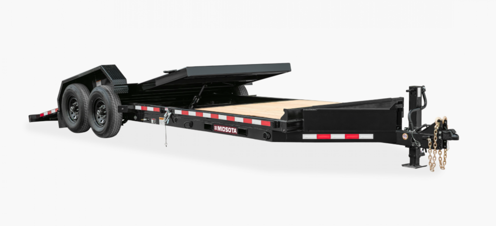 New 2025 MIDSOTA NTB22-BP-154 83" x 22 (16+6) 15.4K Tilt Trailer