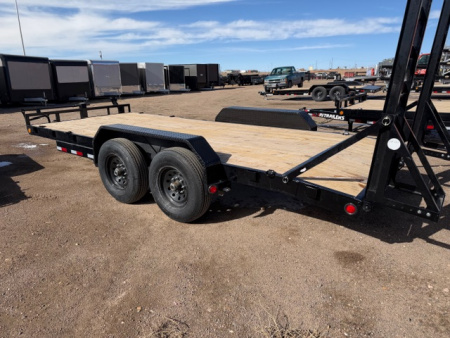 New 2026 PJ Trailers CC (18') Equipment Trailer 14K