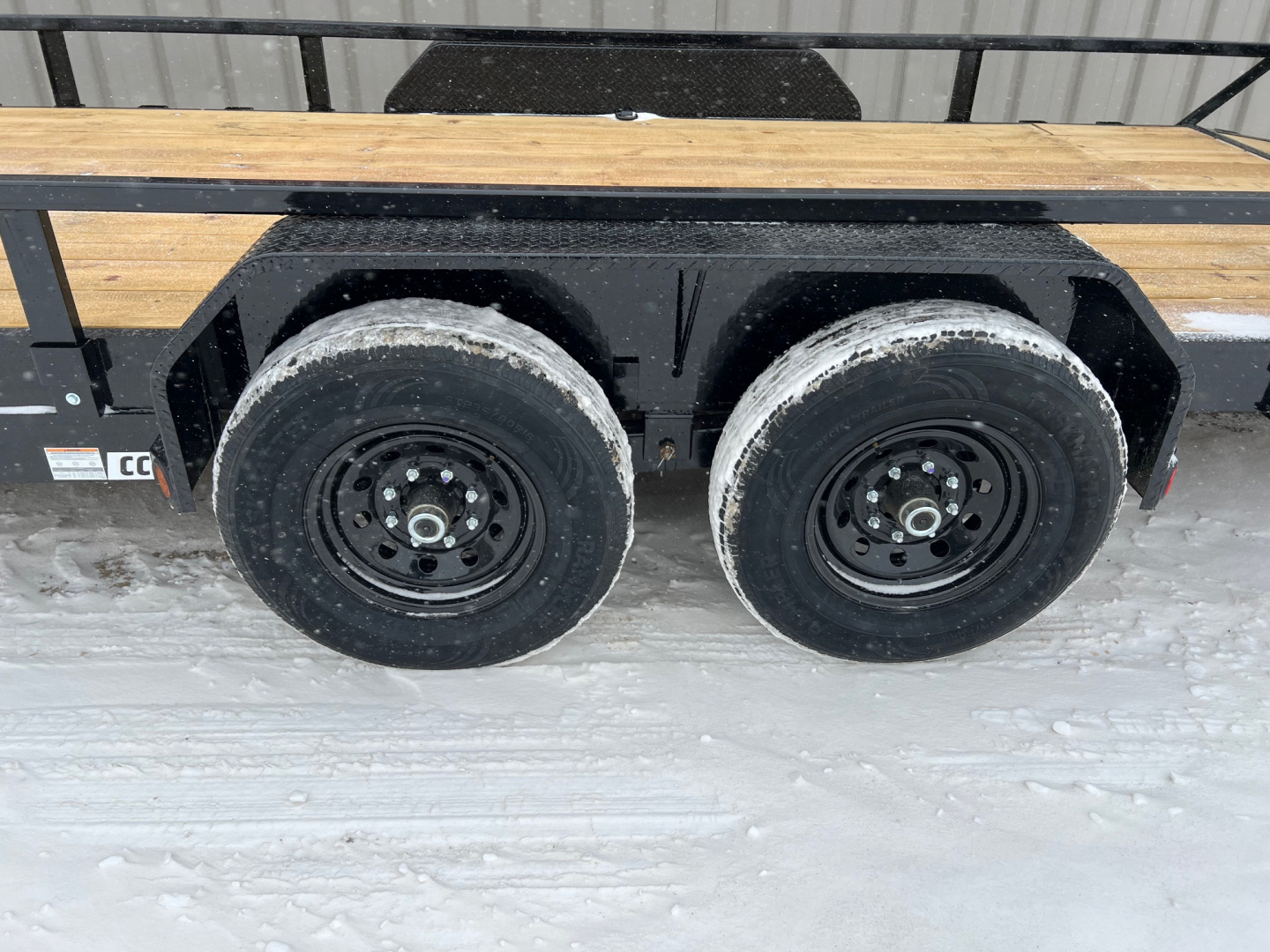 New 2026 PJ Trailers 24' Rail Side CC Equipment Trailer