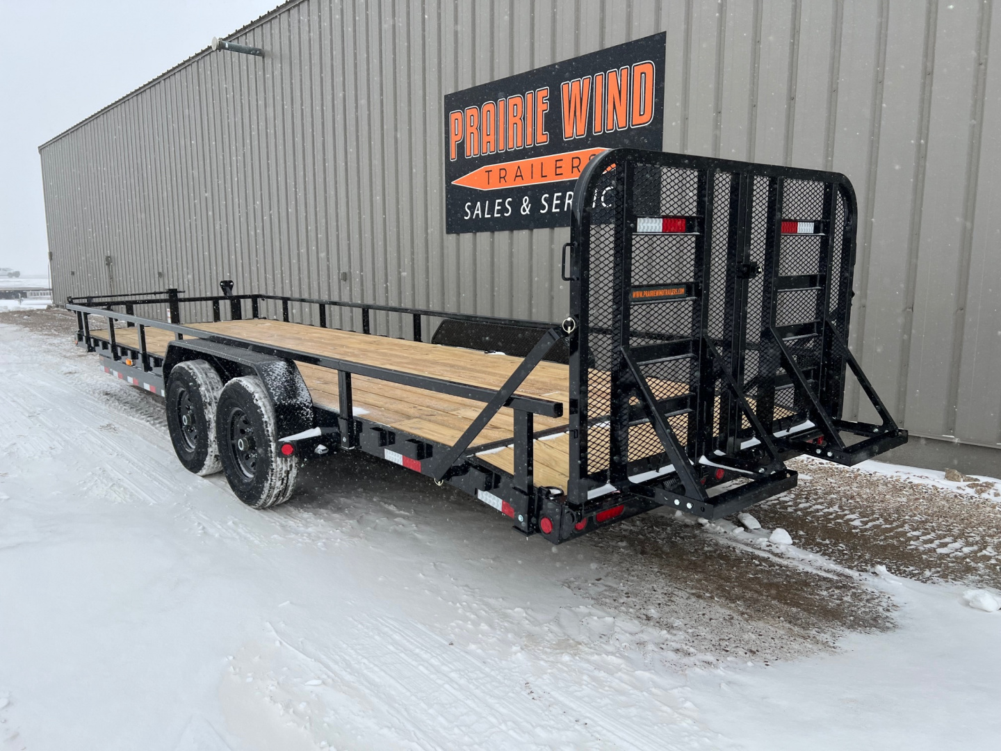 New 2026 PJ Trailers 24' Rail Side CC Equipment Trailer