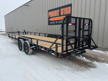 New 2026 PJ Trailers 24' Rail Side CC Equipment Trailer