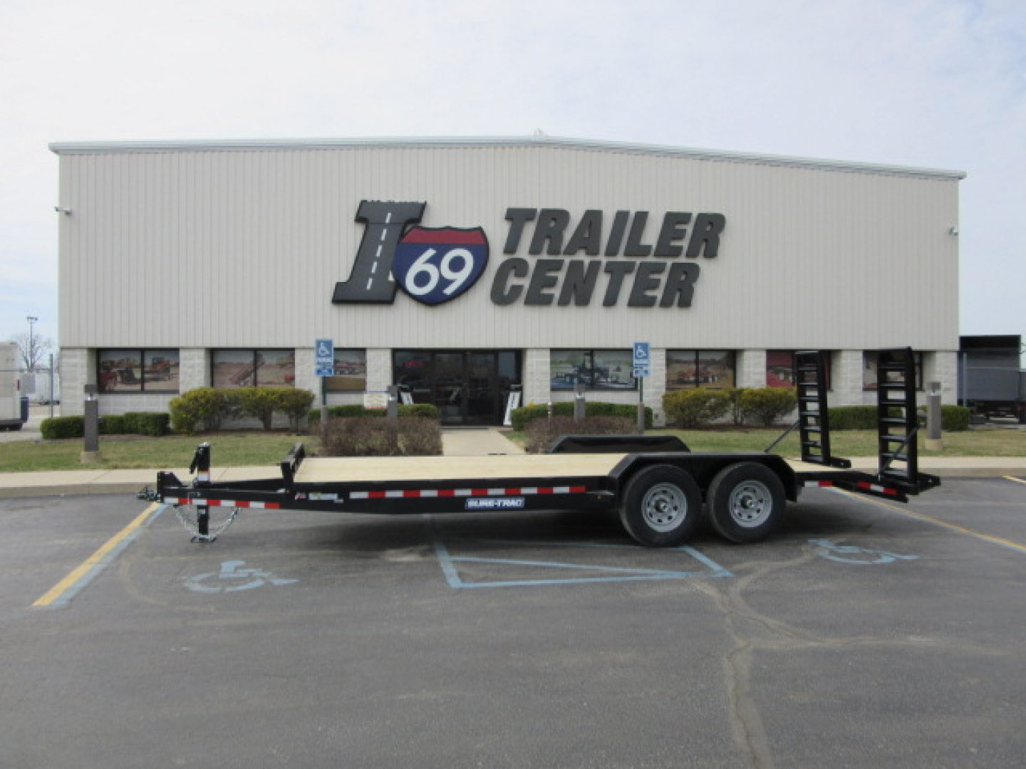 New 2026 Sure-Trac 7 x 20(18+2) ST-ET8220-140 Equipment Trailer 14K