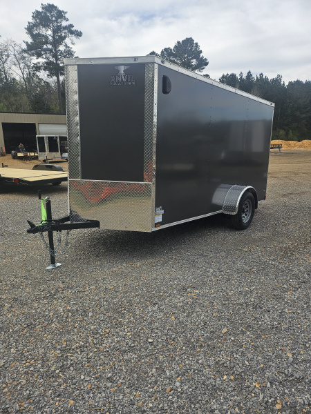 New 2026 Anvil 6'x12', Grey Cargo / Enclosed Trailer