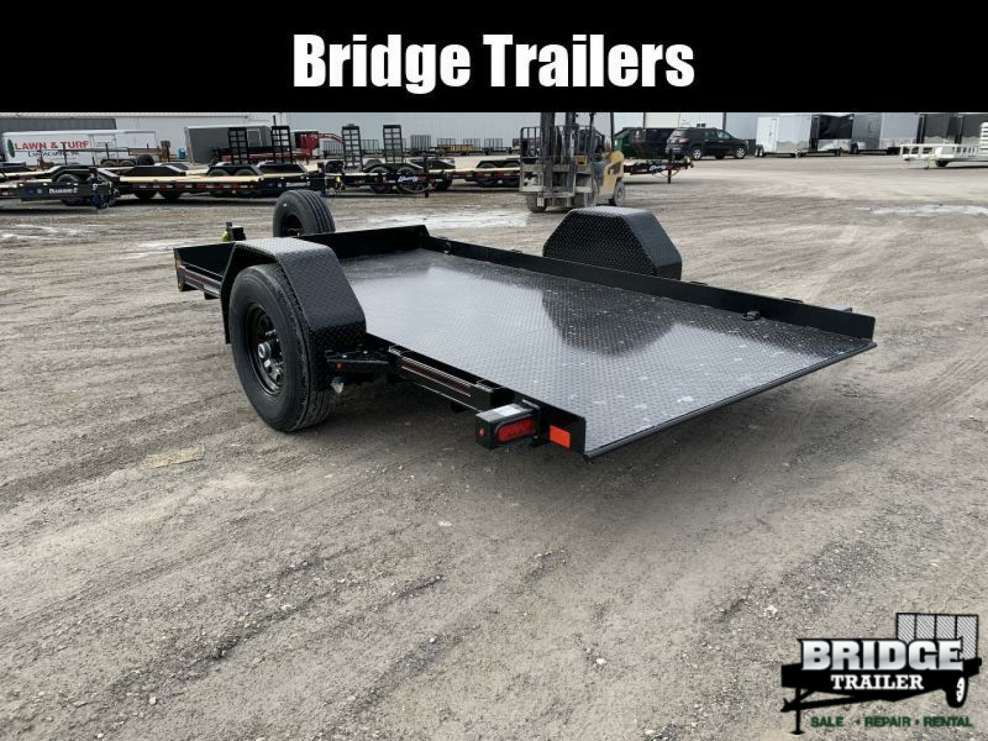 New 2026 Diamond C Trailers DSA107L12X77 (77" X 12') 7K Self Dampening Tilt Trailer