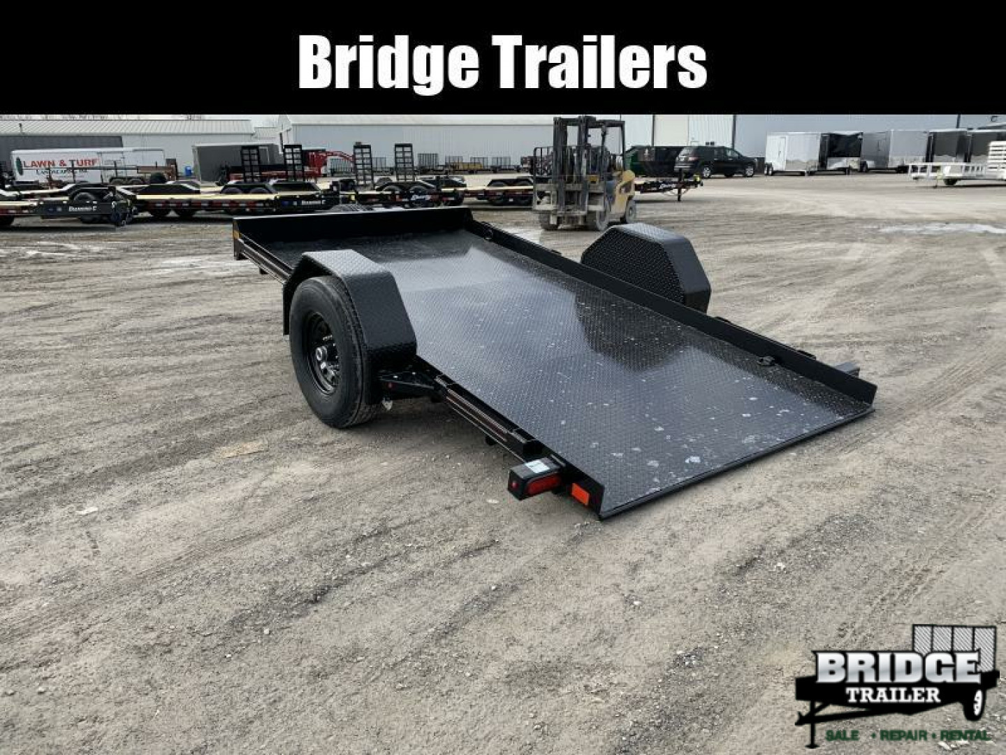 New 2026 Diamond C Trailers DSA107L12X77 (77" X 12') 7K Self Dampening Tilt Trailer