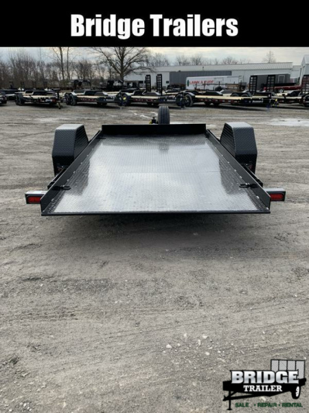 New 2026 Diamond C Trailers DSA107L12X77 (77" X 12') 7K Self Dampening Tilt Trailer