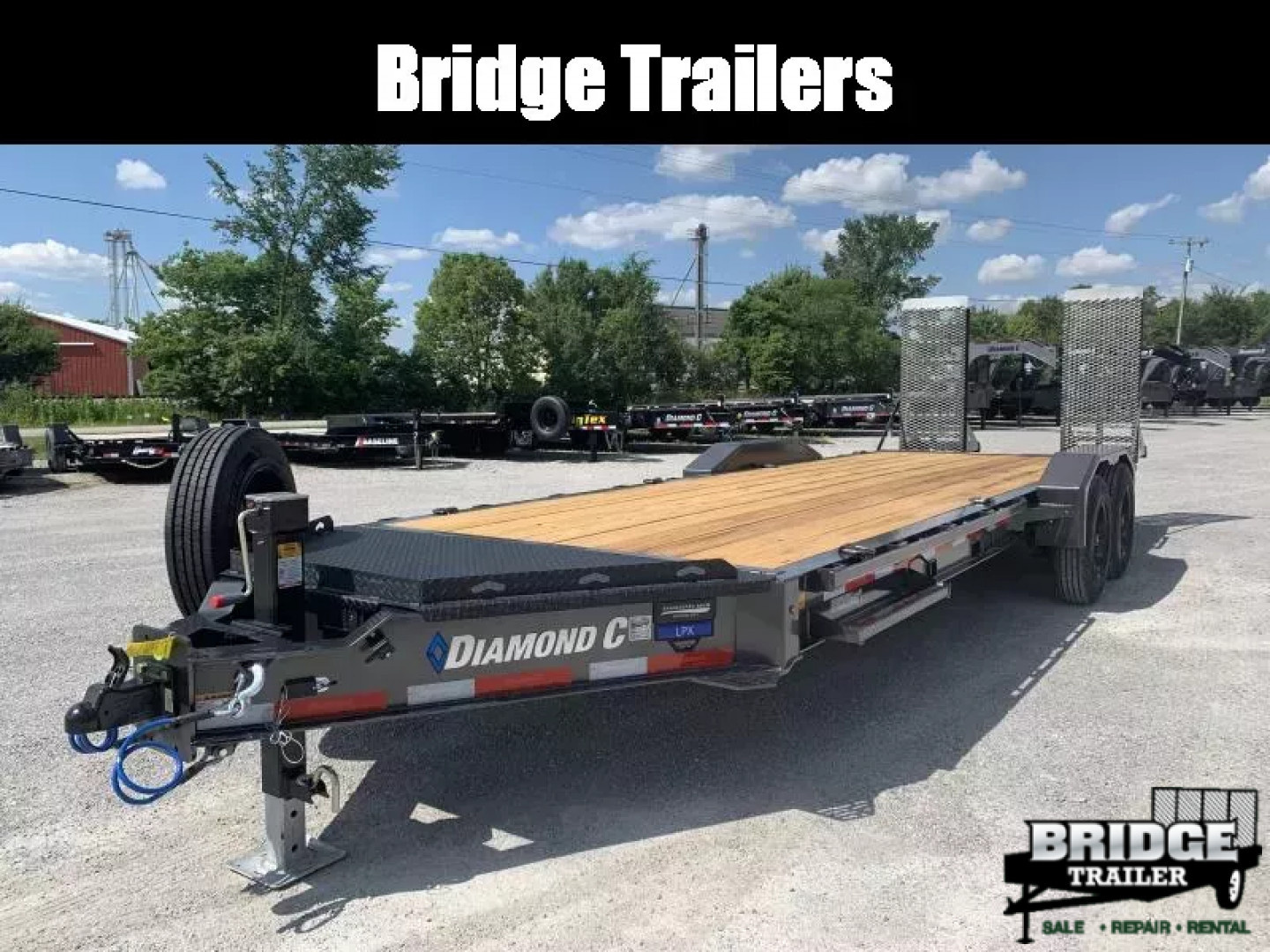 New 2026 Diamond C Trailers LPX208L22X82 (82" X 22') 18K (Pacesetter Ed.) Equipment Trailer