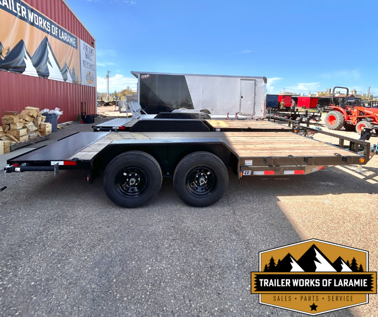 New 2026 PJ Trailers CE (16') Equipment Trailer-10k