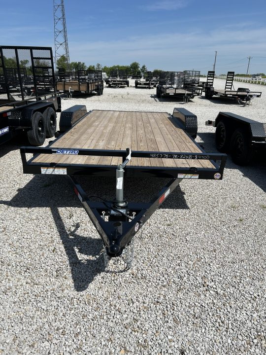 New 2026 Sure-Trac 7 x 18 (16+2) 7K C-Channel Car Hauler