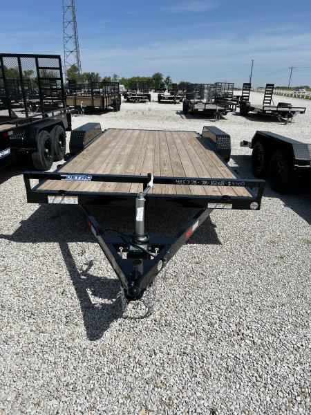 New 2026 Sure-Trac 7 x 18 (16+2) 7K C-Channel Car Hauler