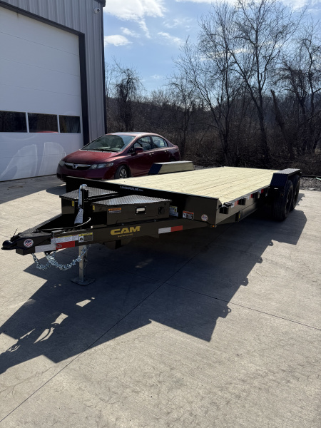 New 2026 CAM 20' Tilt Car Hauler - 10K GVWR