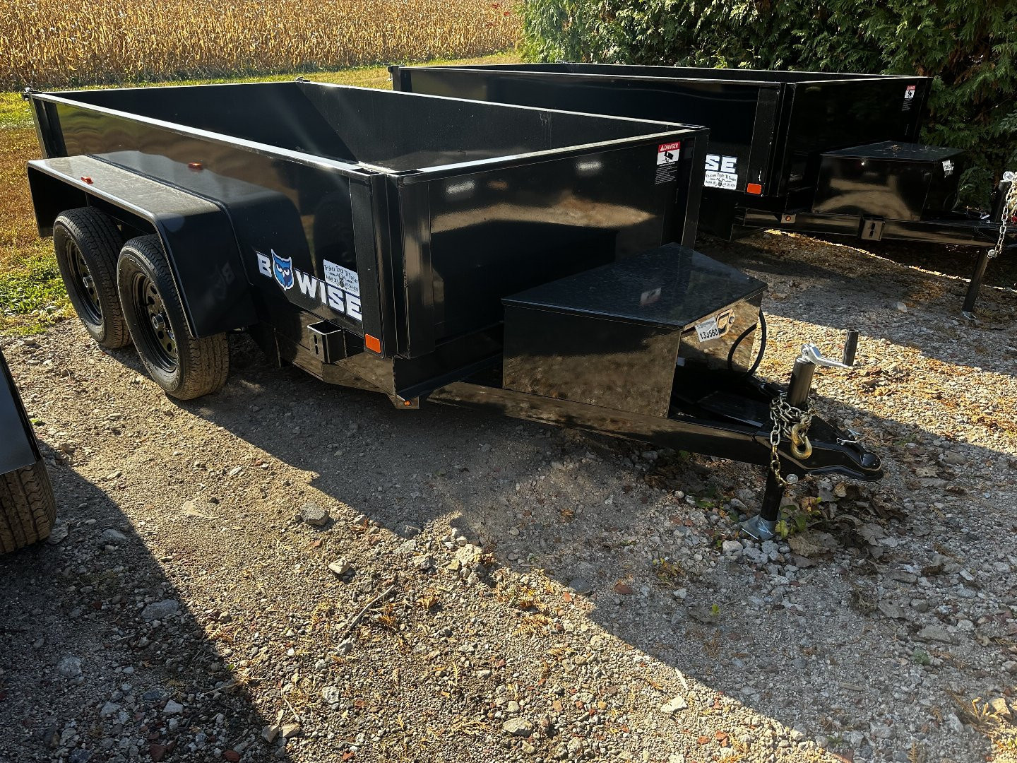 New 2026 BWISE 5x10 Dump Trailer