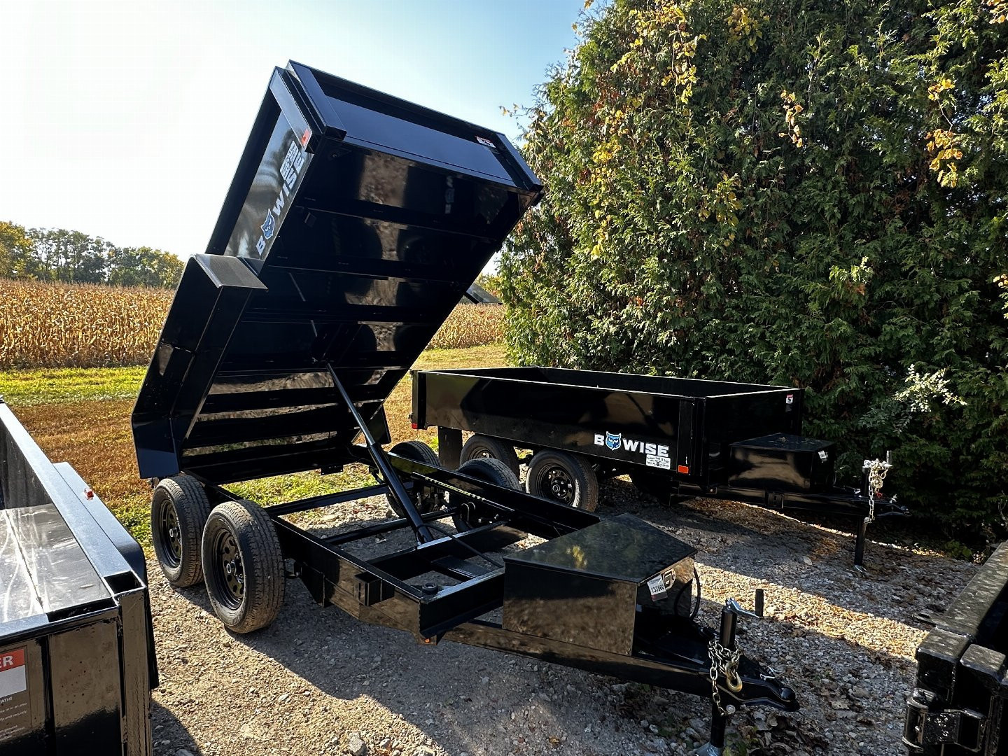 New 2026 BWISE 5x10 Dump Trailer
