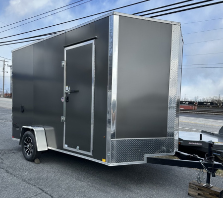 New 2026 Cargo Express 7x12 3.5K Brake Cargo / Enclosed Trailer