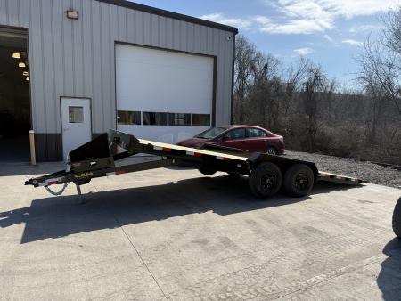 New 2026 CAM 20' Tilt Car Hauler - 10K GVWR