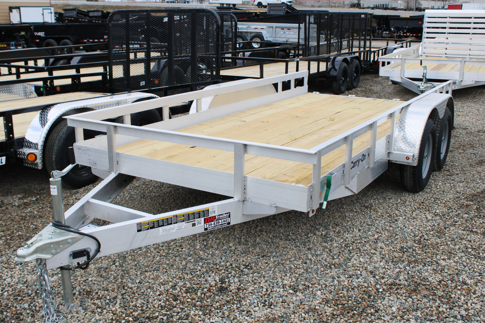 New 2026 Carry-On 6X14 RG | Landscape Trailer 7K-GVWR
