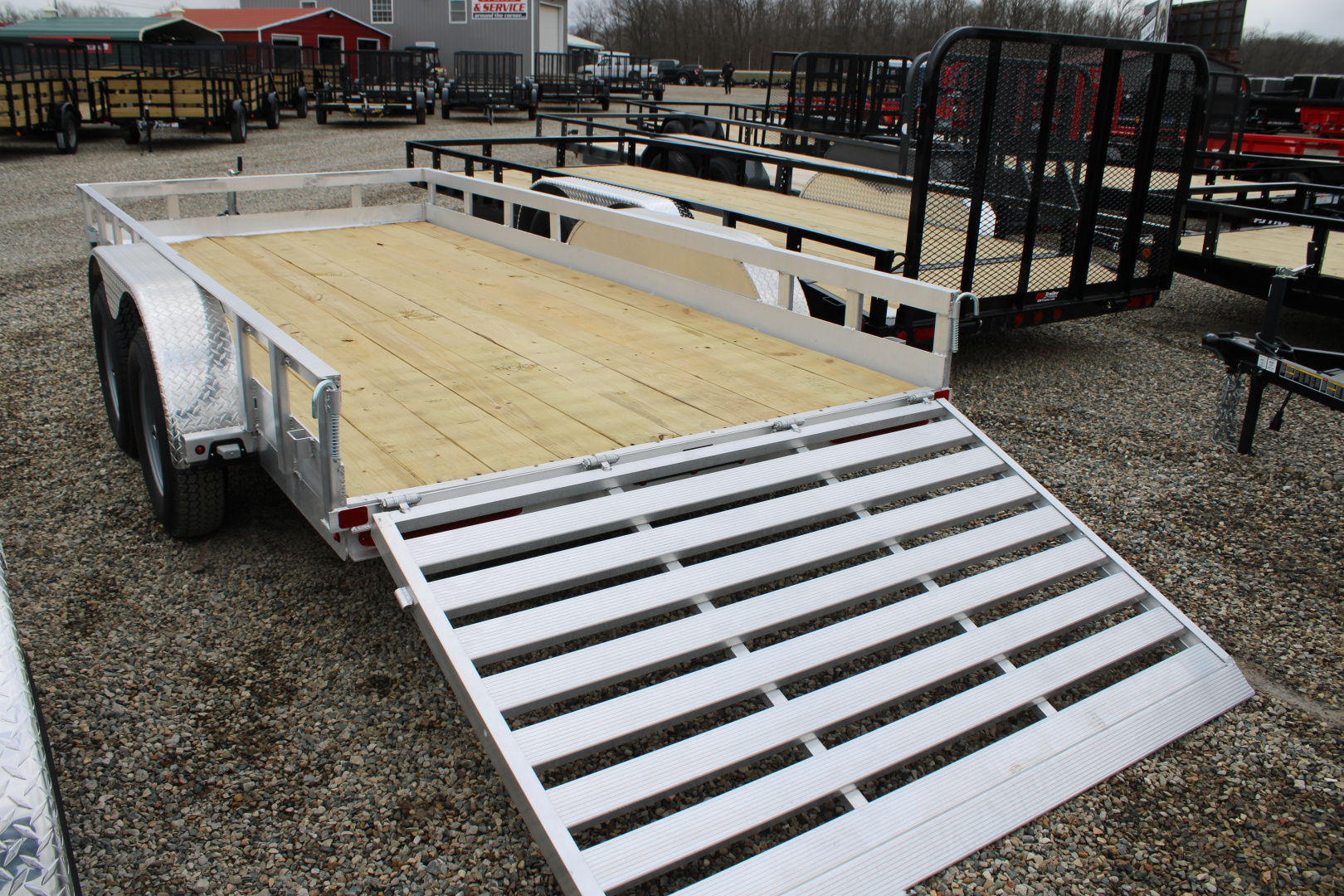 New 2026 Carry-On 6X14 RG | Landscape Trailer 7K-GVWR