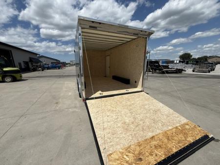 New 2026 Formula Trailers Traverse Charcoal 8.5'x16' 7k Flat Top V-Nose Enclosed Car Hauler Cargo Trailer