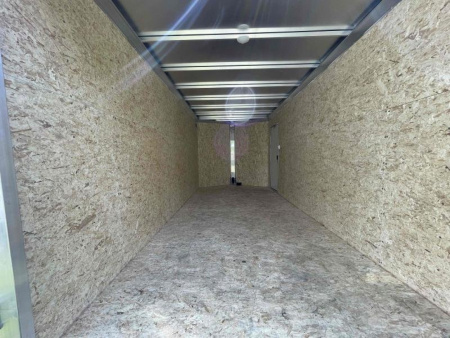 New 2025 Stealth Trailers 7x16 Enclosed Contractor Barn Door and Ramps