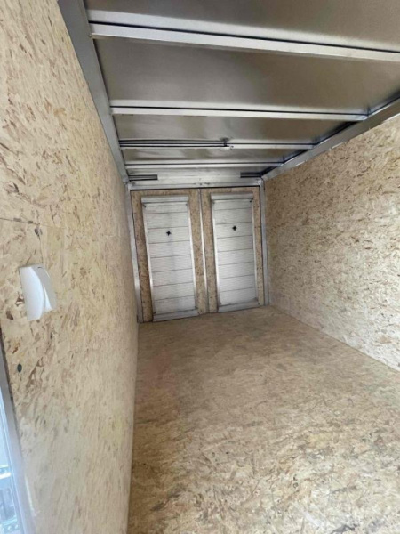 New 2025 Stealth Trailers 7x16 Enclosed Contractor Barn Door and Ramps