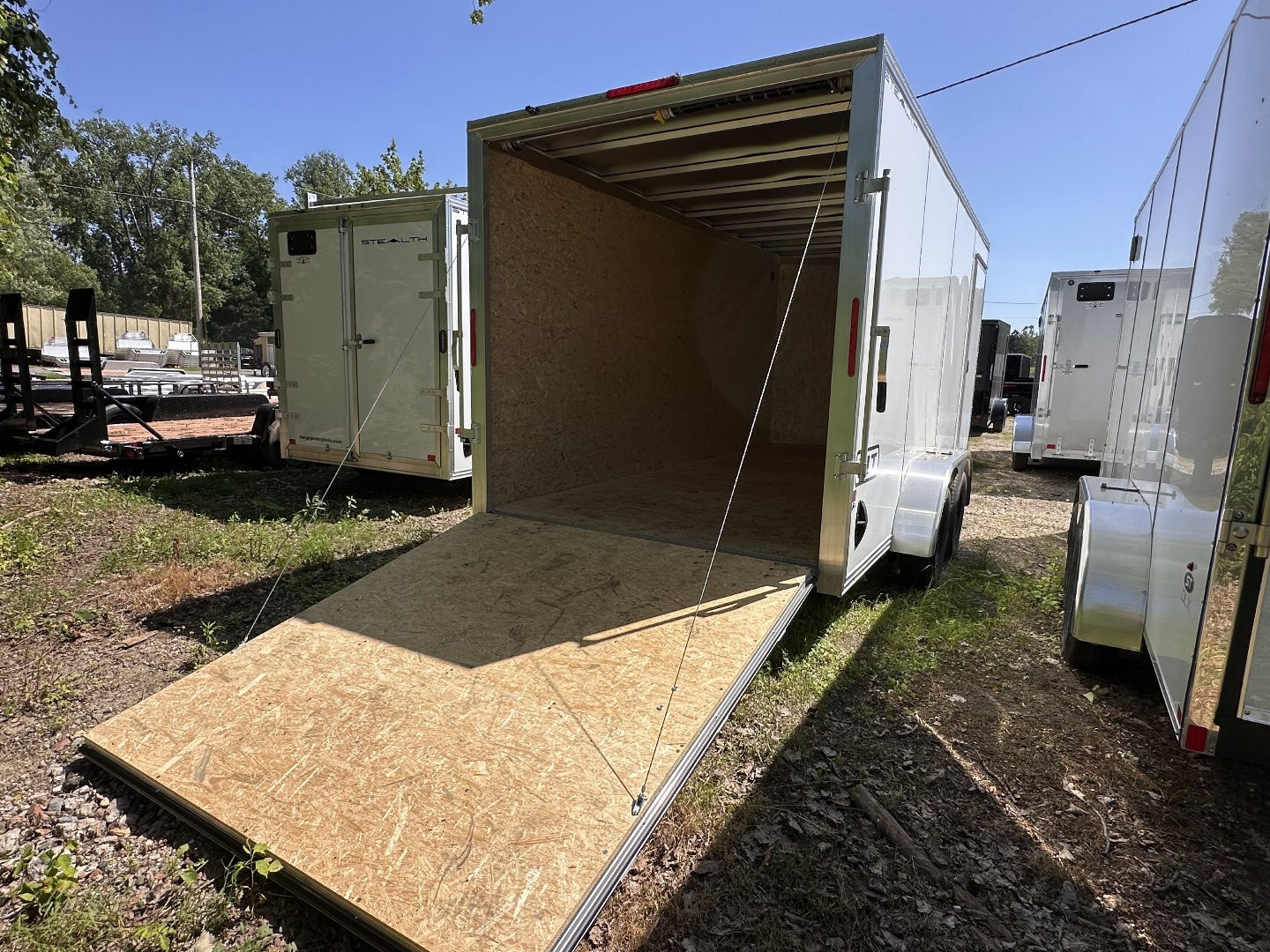 New 2026 STEALTH 7x16 84" Enclosed Trailer All aluminum