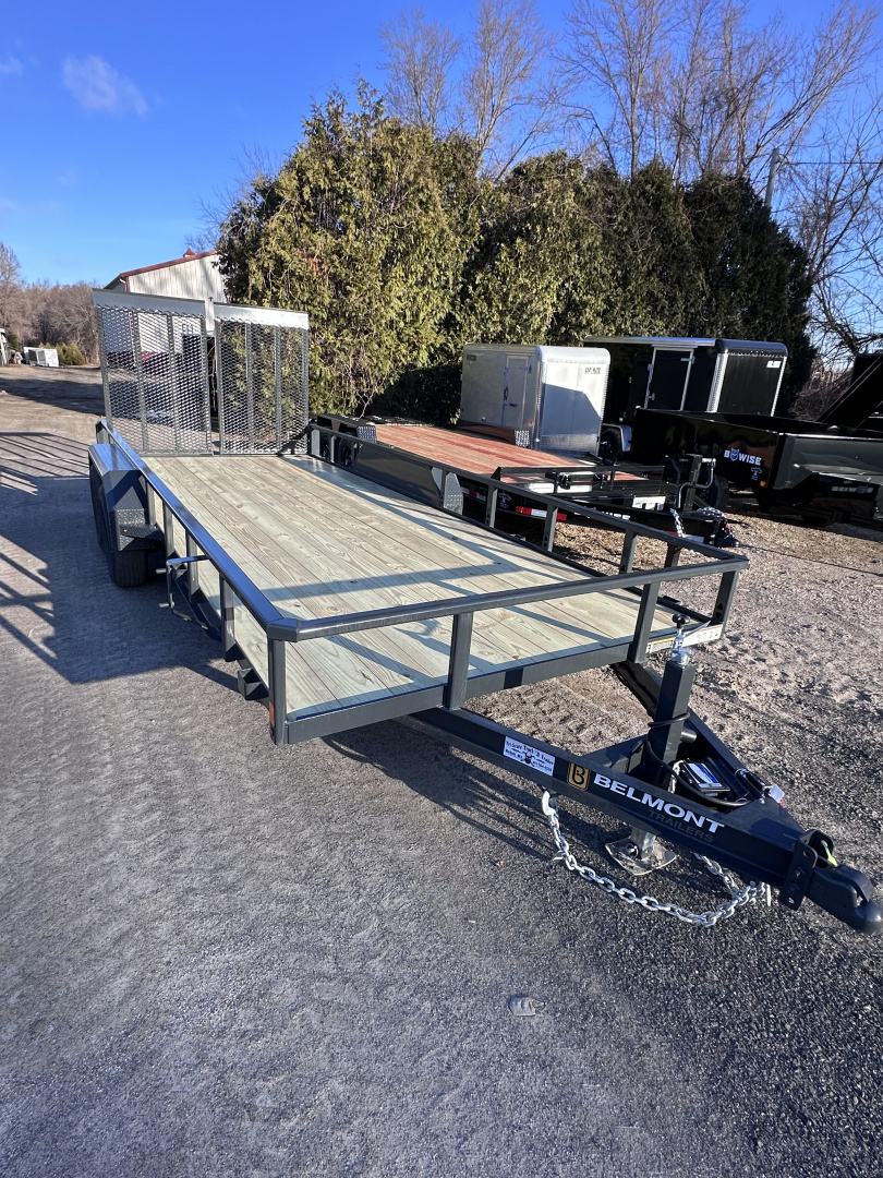 New 2026 Belmont 7x18 Landscape trailer 10K GVW