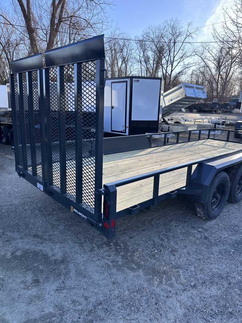 New 2026 Belmont 7x18 Landscape trailer 10K GVW