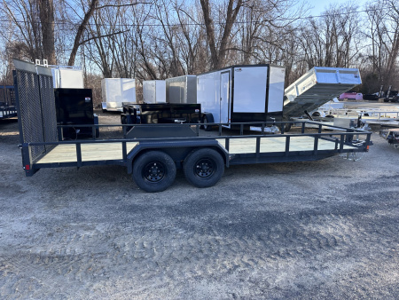 New 2026 Belmont 7x18 Landscape trailer 10K GVW