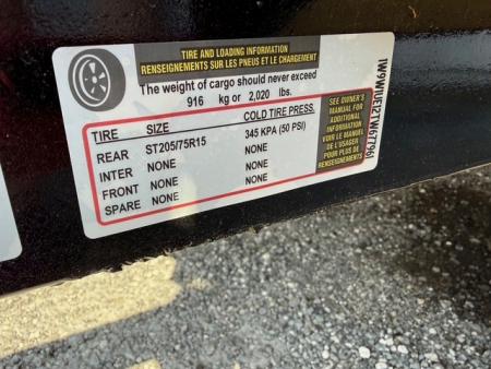 New 2026 Ware Cargo Trailers 6 x 12 Utility Trailer with 2' Mesh Sides 2990 GVWR and 970 Shipping Weight