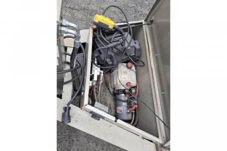 Used 2023 East Texas Trailers 7x14 Dump Trailer - 14,000 lb Capacity, 2' Sides | Heavy Duty Hauling Dump Trailer