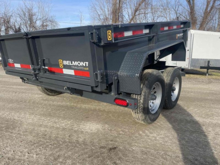New 2025 Belmont DTL 6x10 Dump trailer Barn doors and Ramps