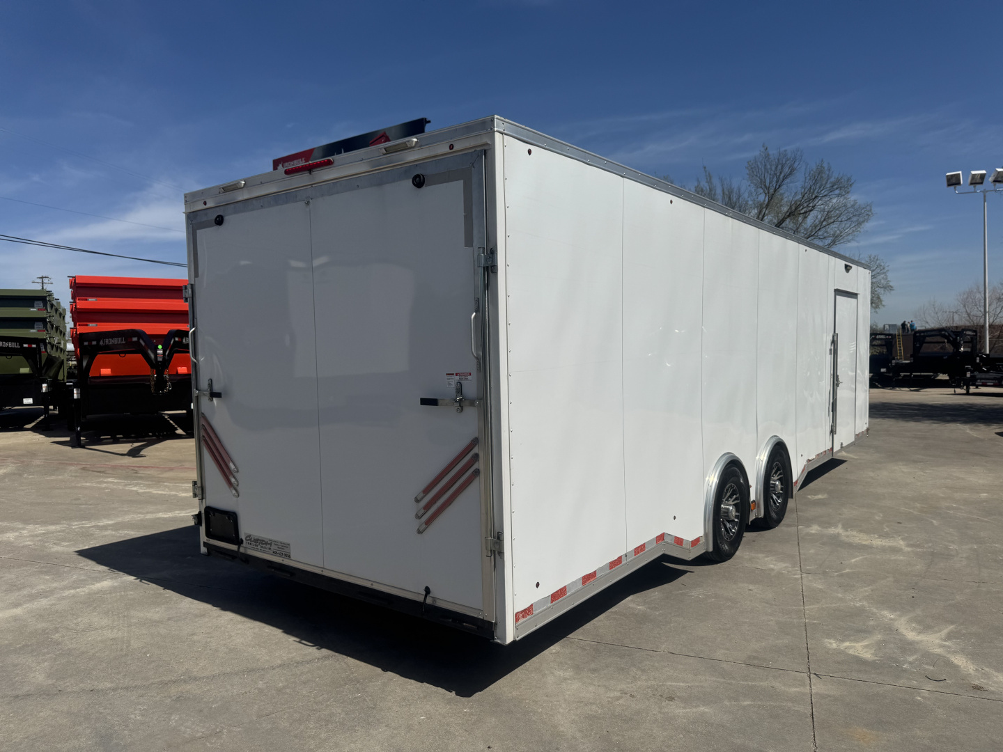 Used 2022 Look Trailers 8.5’x28’ Enclosed Race Trailer Cargo / Enclosed Trailer