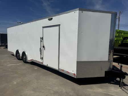 Used 2022 Look Trailers 8.5’x28’ Enclosed Race Trailer Cargo / Enclosed Trailer