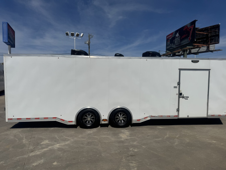 Used 2022 Look Trailers 8.5’x28’ Enclosed Race Trailer Cargo / Enclosed Trailer