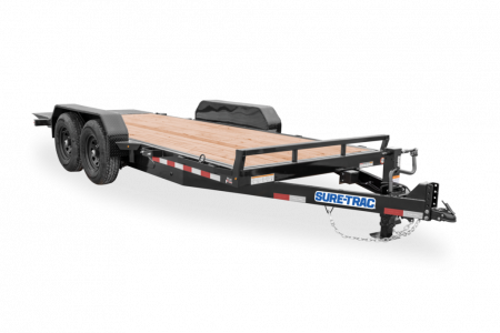 New 2026 Sure-Trac 7x18 14K Tilt Bed Equipment Trailer