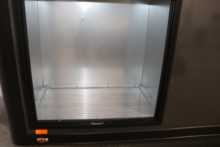 New In-Tech Lite 8.5x24 Race Trailer-10K Charcoal W/ Black Trim- L Base Cabinet, Generator Door, Tool Drawers, & WW Cabinet