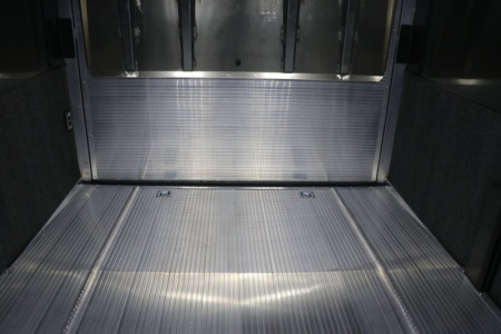 New In-Tech Lite 8.5x24 Race Trailer-10K Charcoal W/ Black Trim- L Base Cabinet, Generator Door, Tool Drawers, & WW Cabinet